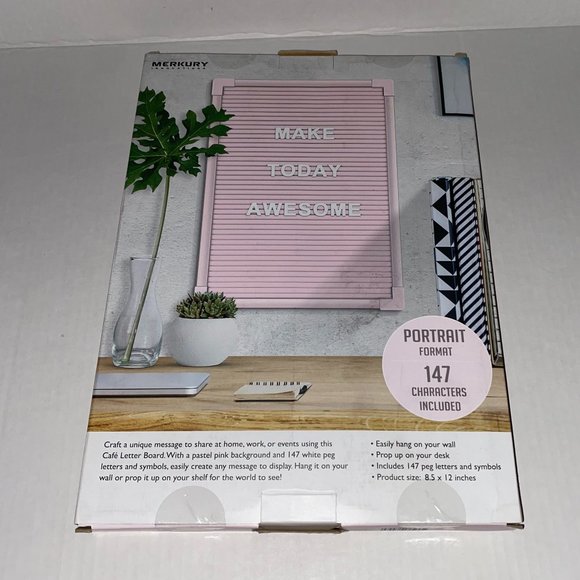 🌸MERKURY INNOVATIONS Cafe Letter Board - Picture 2 of 2